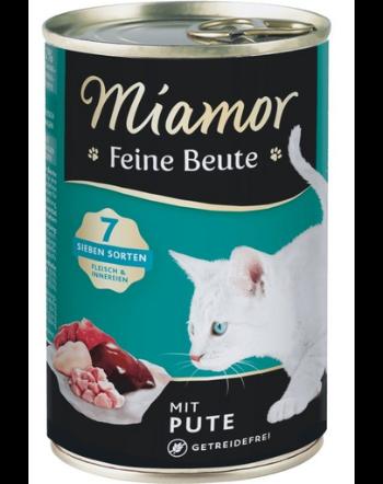 MIAMOR Feine Beute Turkey 24x400g hrana umeda pisica, din curcan