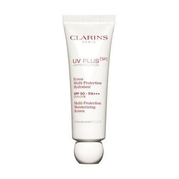 Clarins Emulsie protectoare multifuncțională SPF 50 UV Plus Anti-pollution (Multi Protection Moisturizing Screen) 50 ml Translucent