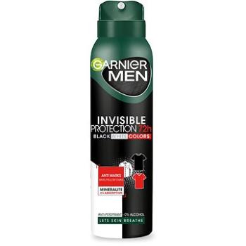 GARNIER Men Mineral Invisible Black and White Colors Sprej Antiperspirant 150 ml (3600541151543)