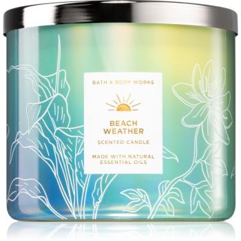 Bath & Body Works Beach Weather lumânare parfumată 411 g