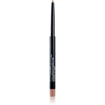 Maybelline Color Sensational Shaping Lip Liner creion contur pentru buze cu ascutitoare culoare 10 Nude Whisper 1,2 g