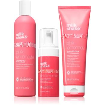 milk_shake Pink Lemonade Set set pentru parul blond cu suvite