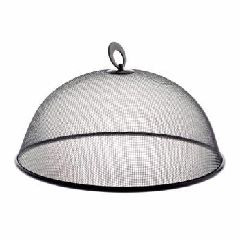 Capac metalic pentru alimente, diam. 30 cm, negru