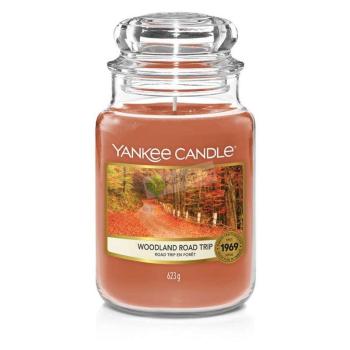 Yankee Candle Lumânare aromatică mare Classic Woodland Road Trip 623 g