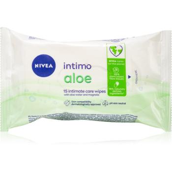 Nivea Intimo Aloe servetele umede pentru igiena intima 15 buc