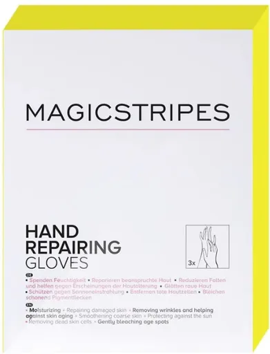 MAGICSTRIPES Mască hidratantă pentru mâini (Hand Repairing Gloves) 3 buc.
