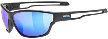 UVEX Sportstyle 806 Black Matt/Mirror Blue Sportovní brýle