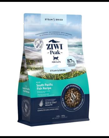 ZIWIPEAK Cat Steam &amp; Dried cu peste pentru pisica 800 g