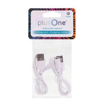 PlusOne Cablu USB magnetic 2 buc