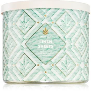 Bath & Body Works Linen Sheets lumânare parfumată II. 411 g