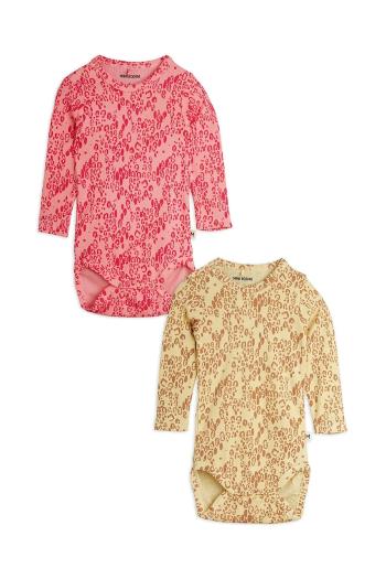 Body pre bábätká Mini Rodini Mini leopard 2-pak 1100029700