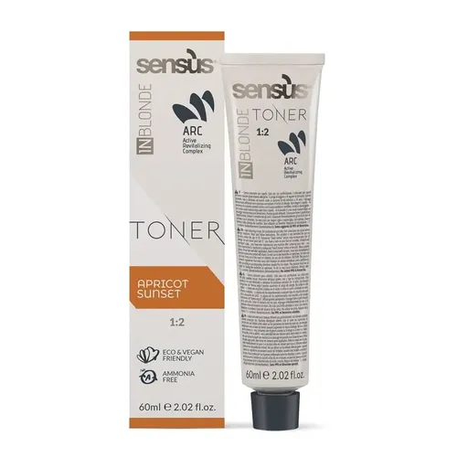Toner pentru Par Sensus T-Area InBlonde Apricot Sunset 60 ml