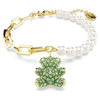 Swarovski Brățară drăguță placată cu aur cu perle Swarovski Teddy 5669167