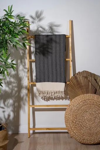 Prosop de plaja, L'essentiel Maison, Baliksirti, Negru