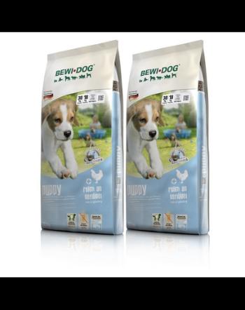 BEWI DOG Puppy 2 x 12,5 kg hrana pentru catei, cu pasare