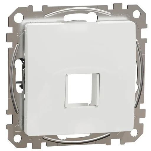 Placa pentru RJ45, HDMI, VGA Schneider Sedna Design SDD111421, alb