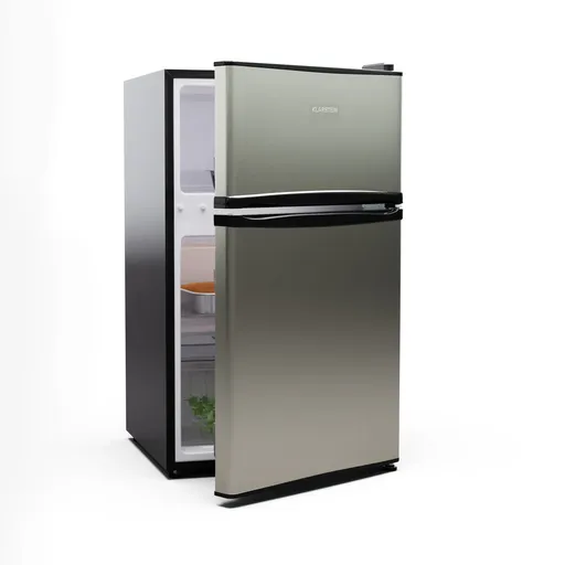 Klarstein Big Daddy Cool, frigider-congelator, 61/25 l, 2 nivele, oțel inoxidabil