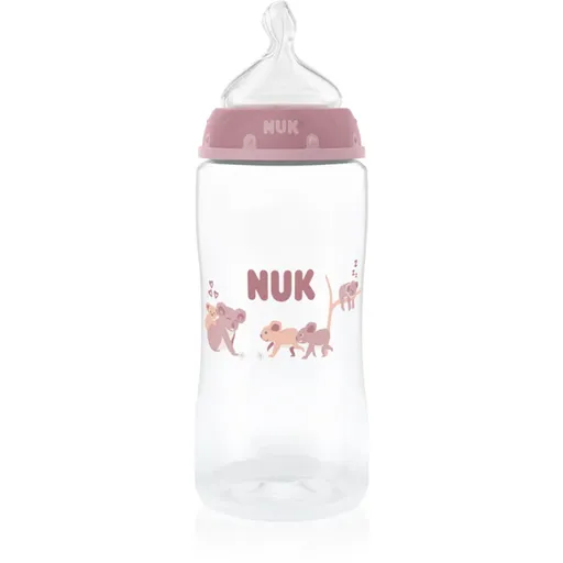 NUK First Choice Koala biberon cu controlul temperaturii 3m+ 300 ml