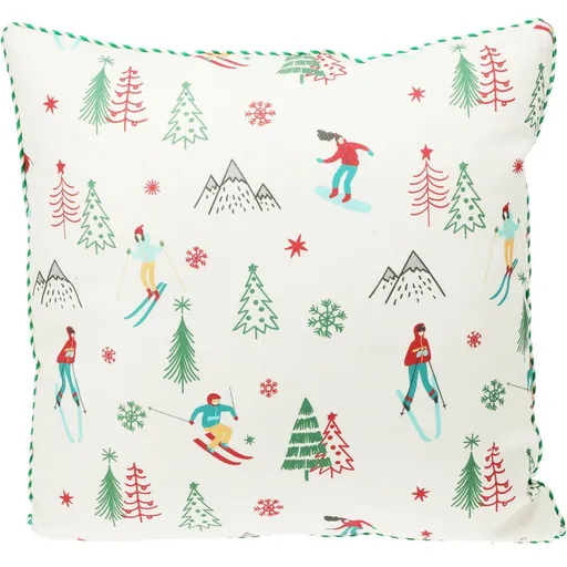 Pernă Winter Wasali 45 x 45 cm, verde