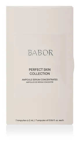 Babor Set cadou de fiole faciale Perfect Skin Collection (Ampoule Serum Concentrates) 7 x 2 ml