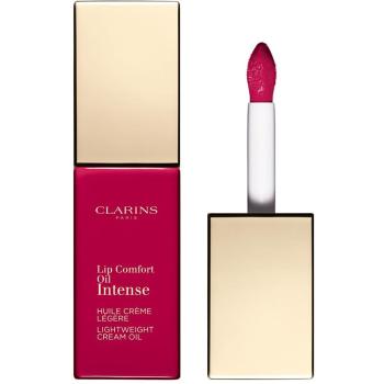 Clarins Lip Comfort Oil Intense ulei luciu de buze  cu efect de nutritiv culoare 06 Intense Fuchsia 6 ml