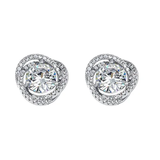 CRYSTalp Cercei eleganți cu cristale Ray 42334.R