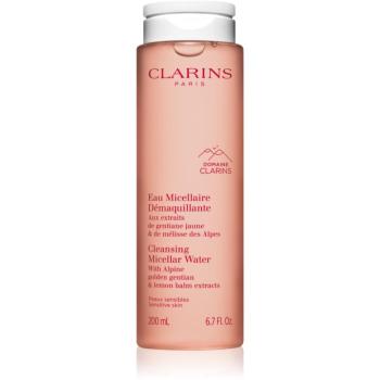 Clarins Cleansing Micellar Water apa pentru curatare cu particule micele pentru piele sensibilă 200 ml