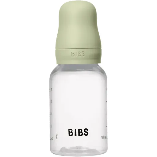 BIBS Anti-Colic Baby Bottle Latex biberon anticolici cu tetină din cauciuc Sage 150 ml