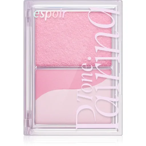 espoir Tone Pairing Cheek blush trio pentru look perfect culoare Pink Icing 9 g