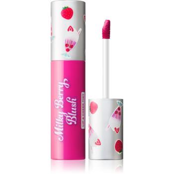 I Heart Revolution Milkshake Milky Berry Blush multifunkcionális smink ajkakra és arcra árnyalat Berry Burst 10 ml