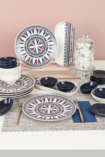 Set de mic dejun, Hermia, 275KRM1740, Antibacterian, Multicolor