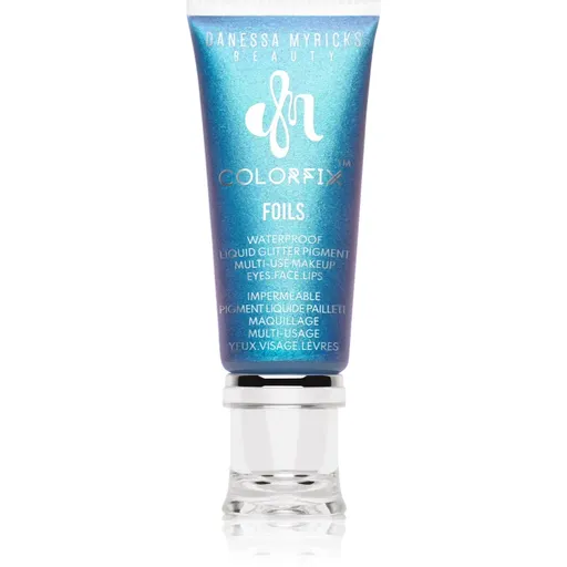 Danessa Myricks Beauty Colorfix Foils machiaj multifuncțional pentru ochi, buze și față culoare Mermaid 10 ml