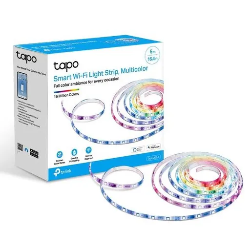TP-Link Tapo L920-5 Smart light strip, Wi-Fi,multicolor, cuttable, Wi-Fi Protocol: IEEE 802.11 b/g/n, frecventa: 2.4 GHz
