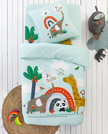 Lenjerie de pat pentru copii Noé