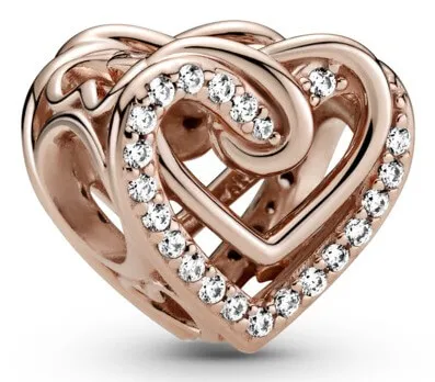 Pandora Mărgele din bronz Inimă 789270C01