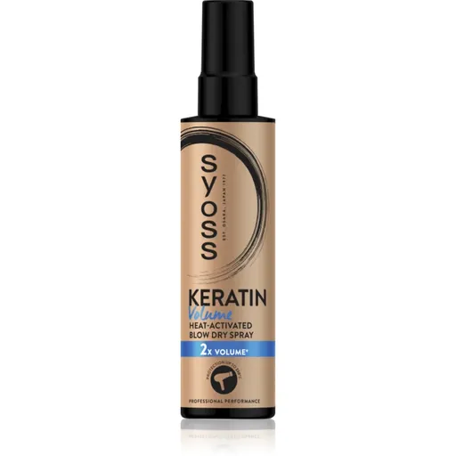 Syoss Keratin Volume spray pentru protecția termică a părului pentru volum maxim 200 ml