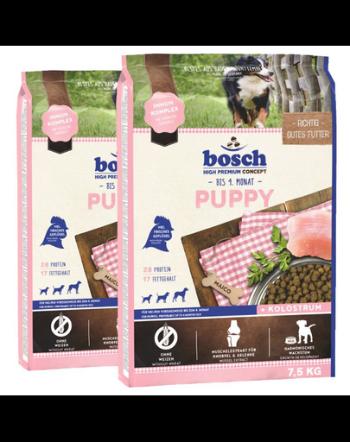 BOSCH Puppy Hrana uscata pentru cainii junior 15 kg (2 x 7.5 kg)