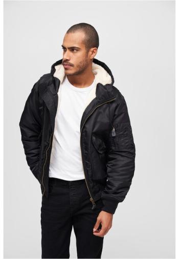 Brandit CWU Jacket hooded black - M