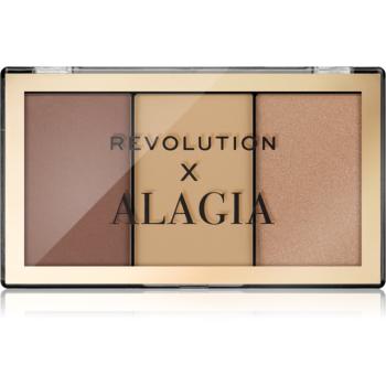 Makeup Revolution X Alagia Face Like Alagia paletă de farduri pentru obraji 2.5 g