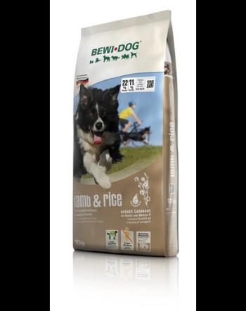 BEWI DOG Lamb &amp; Rice Hrana uscata pentru caini adulti, cu miel si orez 12,5 kg