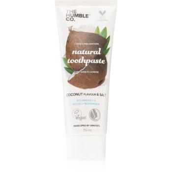 The Humble Co. Natural Toothpaste Coconut & Salt pastă de dinți naturală 75 ml