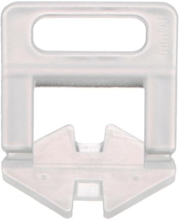 Kőműves szerszám SIXTOL szintezőkapocs készlet LEVEL SYSTEM T-HOLD 2mm, 1000db
