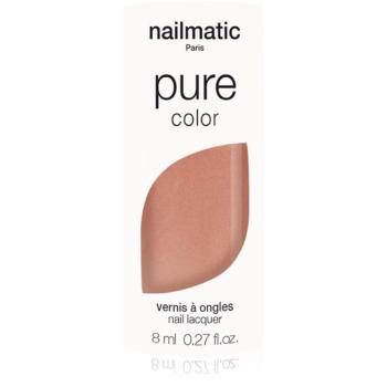 Nailmatic Pure Color lac de unghii BRITANY- Beige Nacré / Pearl beige 8 ml