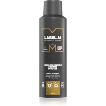 label.m Fashion Edition spumă de lux pentru volum pentru toate tipurile de păr 200 ml