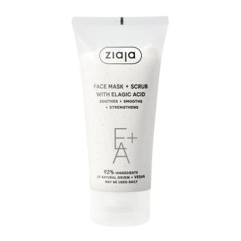 Ziaja Mască de peeling cu acid ellagic (Face Mask + Scrub) 55 ml