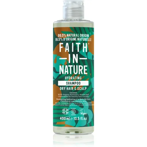 Faith In Nature Coconut sampon hidratant pentru par normal spre uscat 400 ml