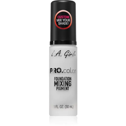 L.A. Girl Cosmetics PRO. Color baza de machiaj pentru uniformizarea nuantei tenului culoare White 30 ml