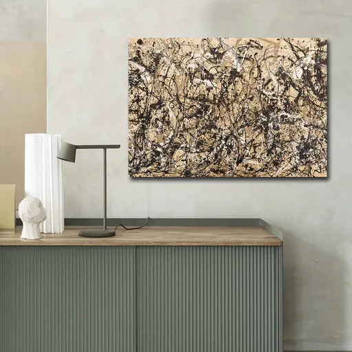 Tablou decorativ, 70100FAMOUSART-009, 70 x 100 cm, Multicolor