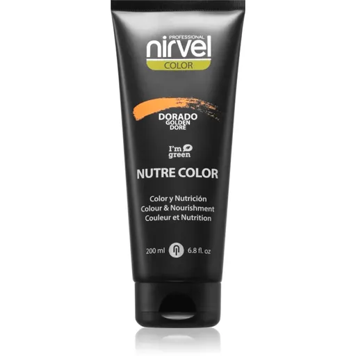 Nirvel Nutre Color masca tonifianta si hranitoare pentru păr culoare Dorado 200 ml