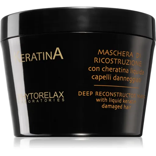 Phytorelax Laboratories Keratina masca cu keratina tratament pentru par deteriorat 250 ml
